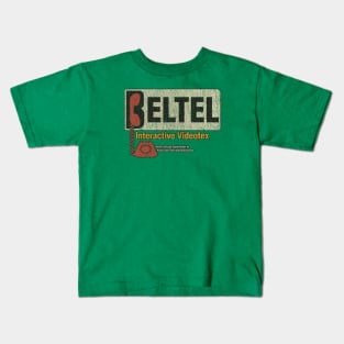 Beltel Interactive Videotex 1984 Kids T-Shirt